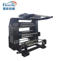 BOPP Roll Letterpress Printing 2 Colors Flexo Printing Machine Flexo Roll Printing Machine