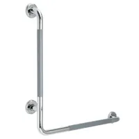 Stainless Steel with Nylon L Shape Disabled Non-Slip Grab Bar Handrail