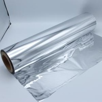 metalized 9um BOPP 8/10/12um PET for insulation materials AL laminated film