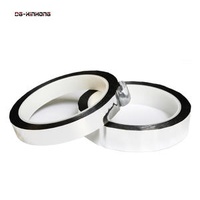3- Recyclable Glossy Silver Surface Reflective BOPP Film Aluminized DIY Decoration Self Tape