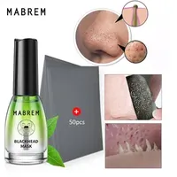 MABREM Remove Blackhead Mask Nasal Membrane Skin Care Products Bamboo Charcoal Gentle Pore-shrinking Nose Patch Deep Cleansing 240903