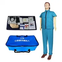 Medical Teaching First Aid Whole Body Training Digital Controller Life-Size Adult Cardiopulmonary Resuscitation CPR Manikin