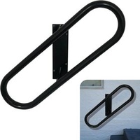 Outdoor step wall hanging handrail