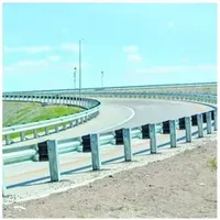 Crash Barrier Galvanized Steel W Beam Road Curved Guardrail Traffic Guard Rail for Highway Traffic Barrier