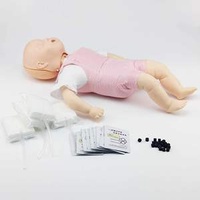 KyrenMed Infant CPR Manikin Baby Infarction Model Baby Trachea Obstruction CPR Training Simulator Heimlich First Aid Tools
