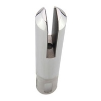 Stainless Steel 304 Glass Spigot For Frameless Glass Stairs Handrail Balustrade Pool Fencing