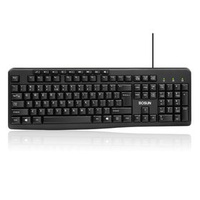Logitech style,USB wired Membrane keyboard