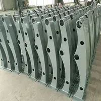 Steel Guardrails for Roadside Safety Color Size Customized Service 2-Year Warranty Bridge Guardrails