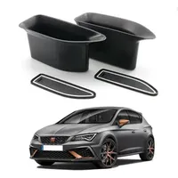 LFOTPP for Leon MK3 Cupra 5F 2013 Car Front Door Handrail Sort Out Storage Box Auto Interior Seat Accessories 241115