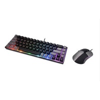 60% size Membrane gaming Keyboard with transparent top plate