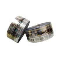 Waterproof High Strength Permanent Adhesive Chrome Silver Bopp Sticker Label
