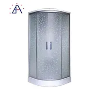 Portable Toilet and Aluminum Frame Glass Door Luxury Shower Room Enclosures