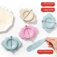 Free Sample Dumpling Maker Molds Food-Grade Plastic Dough Press Dumpling Pie Ravioli Mould Pastry