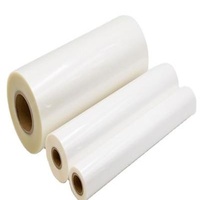 Hot Stamping Screen Printing Lamination Film Rolls 17um Bopp Transparent SGS For Laminating Machines