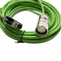 M23 M623-12A 12pin Female to D15 Male Cable Signal Connector for Servo Motor Automation