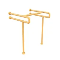 Senior-Friendly, Pregnancy-Safe 201 Stainless Steel Toilet Handrails in Yellow or White