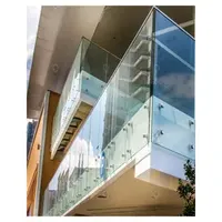 Orient Frameless Glass Railing Balustrade Stainless Steel Glass Standoff Fixing Bolts Fittings Handrail