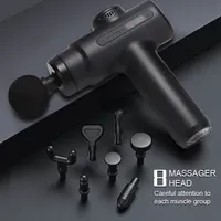 8 handles Fascia Gun Muscle Relaxation Vibrater Massager Electric Vibration Massage Professional Grade Neck Membrane 240926