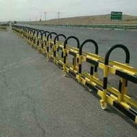 China Professional High speed Emergency open guardrail urban guardrail telescopic guardrail