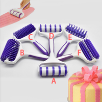 OEM Hot Wheel Roller Pastry Mould Plastic Household Baking Tools Time-Saving Dough Craft Pie Dough Lattice Cutter