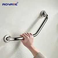 ROVATE Bathroom Safety Grab Bar Toilet Bathtub Handrails Bathroom Handle Armrest Safety Support Handle Towel