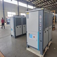 10HP Chillers 20HP Chillers Air Cooled Water Chillers Scroll Compressor R410a Eco-friendly For Acid Cooling System