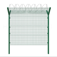 Orchard Protective Net Anti Climbing Safety Isolation Net Y-shaped Blade Barbed Wire Fence Airport Frame Guardrail Net