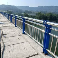 Stainless steel composite pipe guardrail, isolation fence, guardrail, 201,304 material, column is carbon steel Q235 material, Building materials, customized