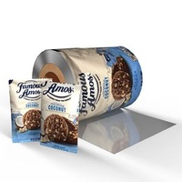 Custom Food Packaging Roll Film Laminated Plastic BOPP Candy Cookie Snacks Packaging Sachet Film Roll