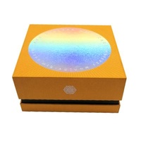 Luxury Materials Design Printed Dessert Pastry Cookie Cardboard Recycled Gift Paper Packaging Rose Gold Stand Mooncake Lid and Base Packaging Box