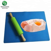 Viable Silicone Pastry Mat With Measurements Silicone Baking Non-Slip Mat For Pastry Rolling