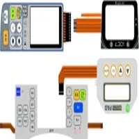 LED Embossed Electric Circuit Control Keypad Membrane Panel