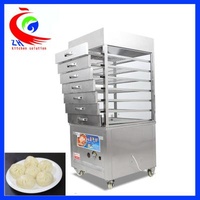 Commercial gas steamed buns steamer pastry steaming machine