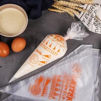 100PCS Disposable Pastry Bag S/M/L Pissing Bag Icing Fondant Cream Squeeze Bag Dessert Decorators Pastry Tip Cake Bags
