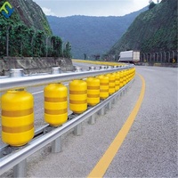 Traffic Safety Roller Barrier Road Guardrail Korea Rolling Barrier