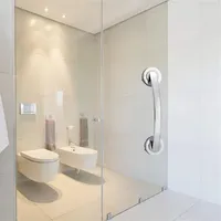 Hooks & Rails 35# Bathroom Grab Toilet Handle Handrail Grip SPA Bath Shower Tub Safety Helping Vacuum Suction Cup Anti Slip Support Bar Rail