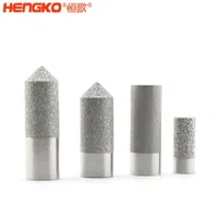 Sintered Porous Metal Sensor Enclosures of Custom Stainless Steel - Ensuring Safety of Digital Controller Temperature Humidity IoT Sensor Probes