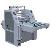 Factory A3 Laminator Hot Cold Desktop Roll To Roll Laminating Machine For Bopp Film / Foil Pouch Film / Laminator