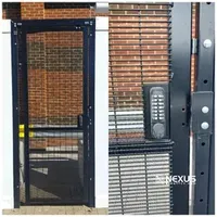 Prison Perimeter with Electric Protection Level Security Guardrail
