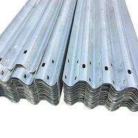 Highway Safety Guardrail Beam W Guardrail in Carbon Steel with Hot Dipped Galvanized Finish SGS Certified