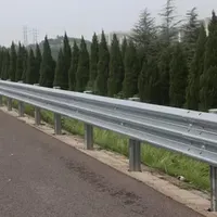Traffic Equipment Crush Barrier Highway Guardrail Roadway Safety Barrier Thrie Beam Guardrail