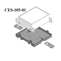 Plastic Enclosures CES-105 Compact Enclosures With Custom Sizes and Design Accepted in Wholesale Price
