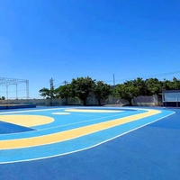 INOLP High Quality Epdm For Playground Surfaces Plastic Runway Materials EPDM Running Jogging Tracks