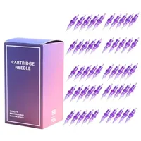 Sterilized Tattoo Needle Cartridge 50pcs 100pcs 5/7/9/11/13RM RS RL M Round Liner Shader Magnum Membrane for Tattoo Gun Machine 250110