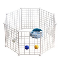 Dog fence Pet indoor with toilet dog cat cage isolation door guardrail Free combination of small and