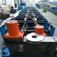 Hat Roll Forming Machine Solar Racks Steel Sheets 1.1mm - 2.5mm