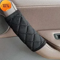 New Car Interior Door Handle Cover Soft Plush Armrest Handle Protector Internal Auto Door Handrail Covers Car Roof Holder Protection