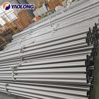 Outdoor stair handrail 400 grit finish stainless steel stair handrail aisi 316 pipe 54 mm
