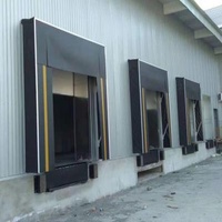 3.0mm Industrial Dock Seals Unloading Loading Dock Enclosures Galvanized Frame
