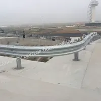 Hot DIP Galvanized Barrier Highway Curved Guardrail for Road Safety